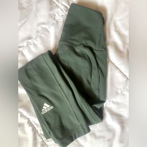 Adidas Aeroready green leggings
